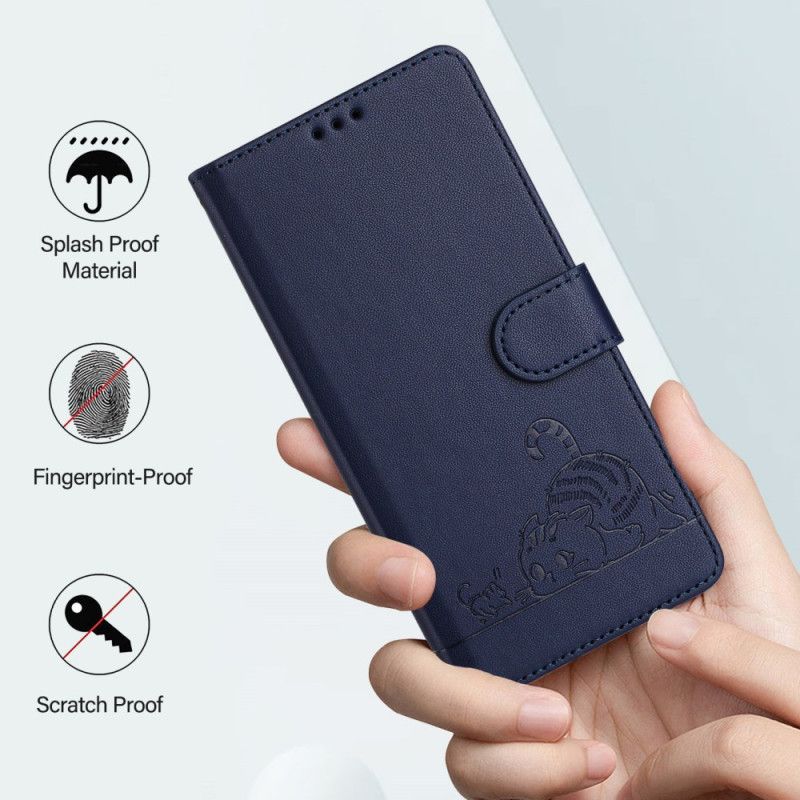 Flip Cover Til Xiaomi 15 Rem Og Rfid-beskyttelse