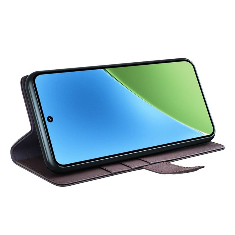 Flip Cover Xiaomi 15 Ægte Læder