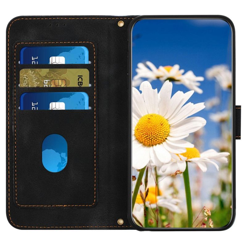 Flip Cover Xiaomi 15 Blomsterpung