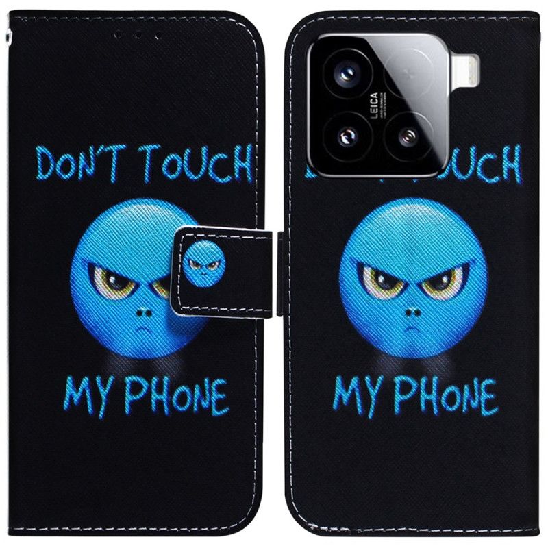 Flip Cover Xiaomi 15 Emoji-telefon
