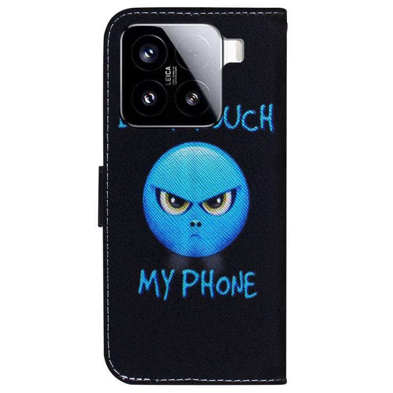 Flip Cover Xiaomi 15 Emoji-telefon