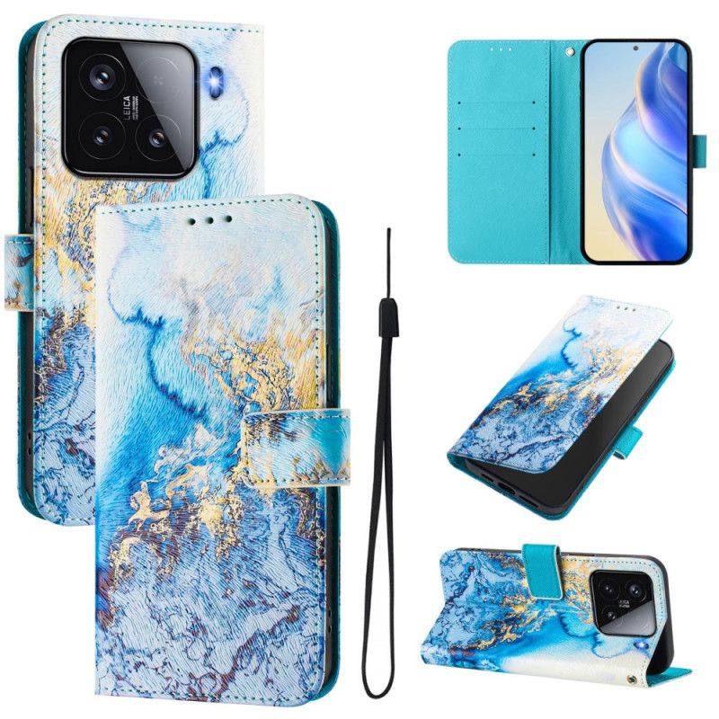 Flip Cover Xiaomi 15 Havmarmormotiv