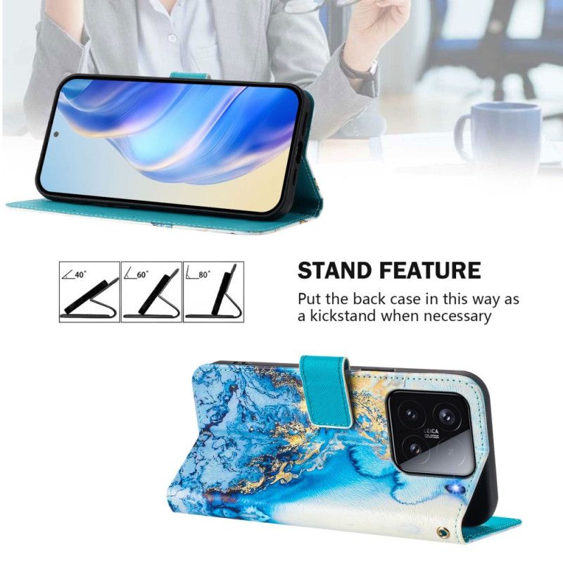 Flip Cover Xiaomi 15 Havmarmormotiv