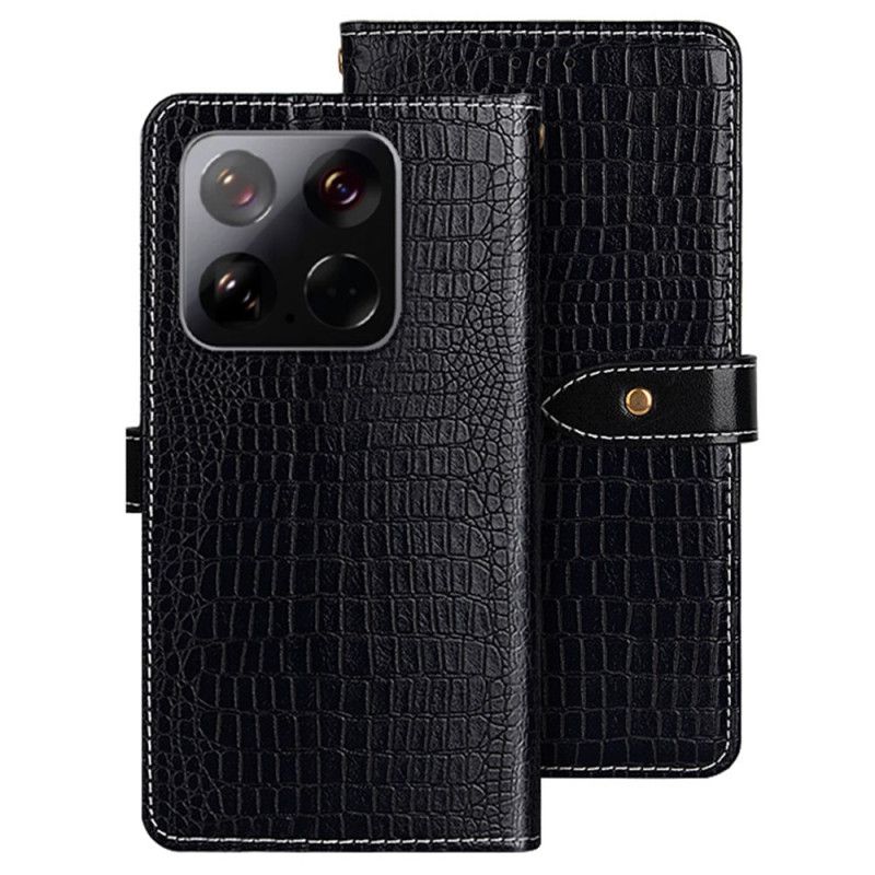 Flip Cover Xiaomi 15 Idewei Krokodillestil