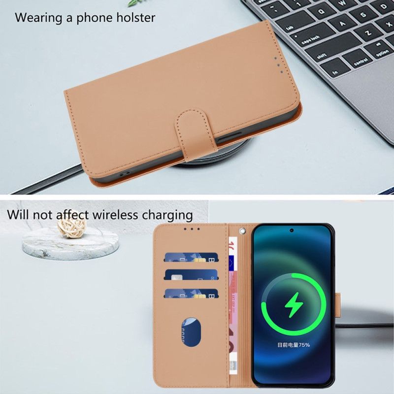 Flip Cover Xiaomi 15 Integreret Stativ Med Justerbare Synsvinkler