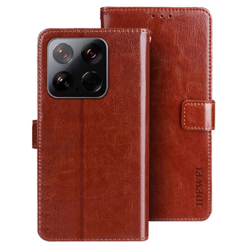 Flip Cover Xiaomi 15 Klassisk Idewei