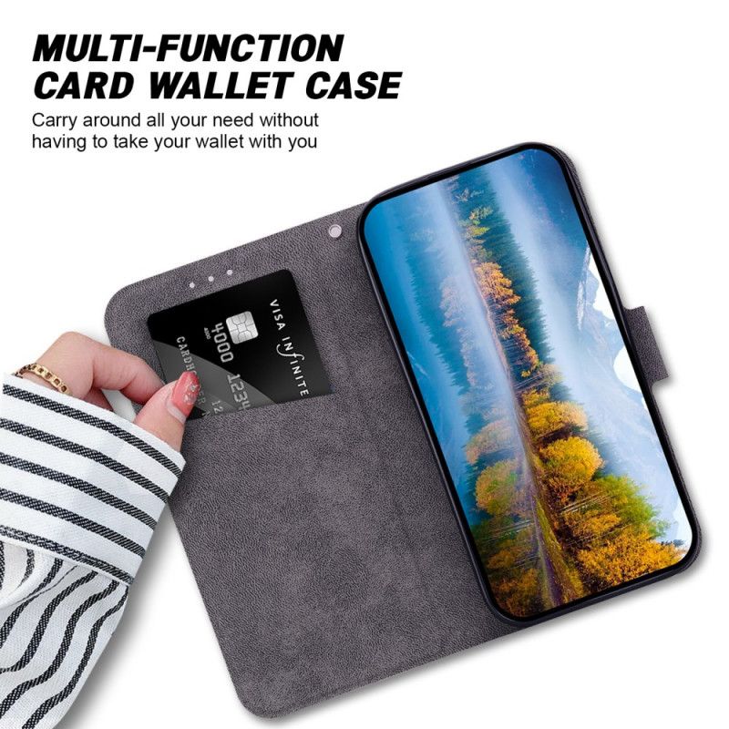 Flip Cover Xiaomi 15 Klassisk Rem