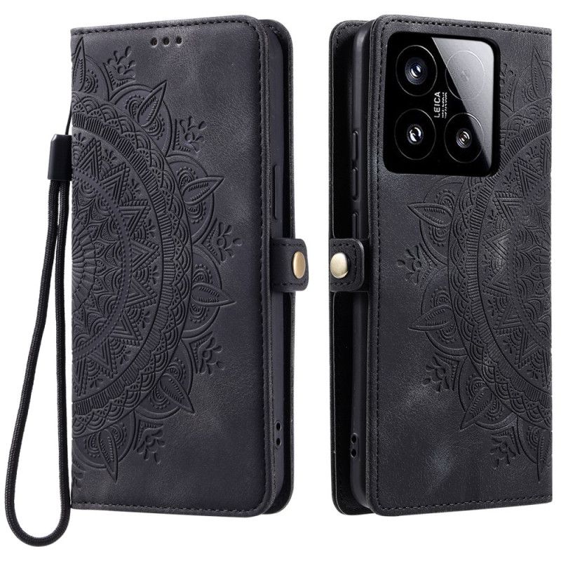 Flip Cover Xiaomi 15 Mandala-ruskindseffekt