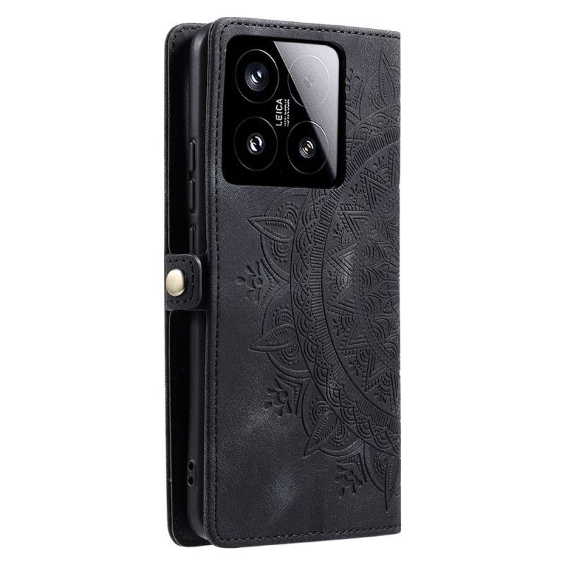 Flip Cover Xiaomi 15 Mandala-ruskindseffekt