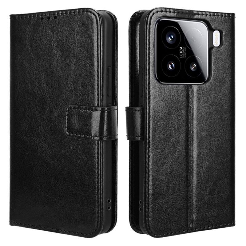 Flip Cover Xiaomi 15 Prangende Kunstlæder
