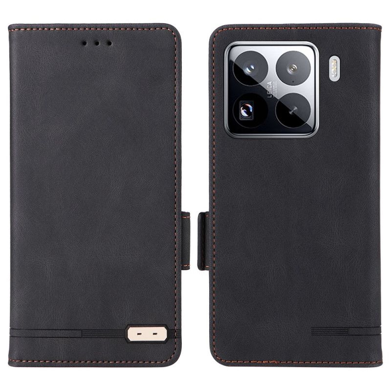 Flip Cover Xiaomi 15 Pung Med Metallisk Dekoration