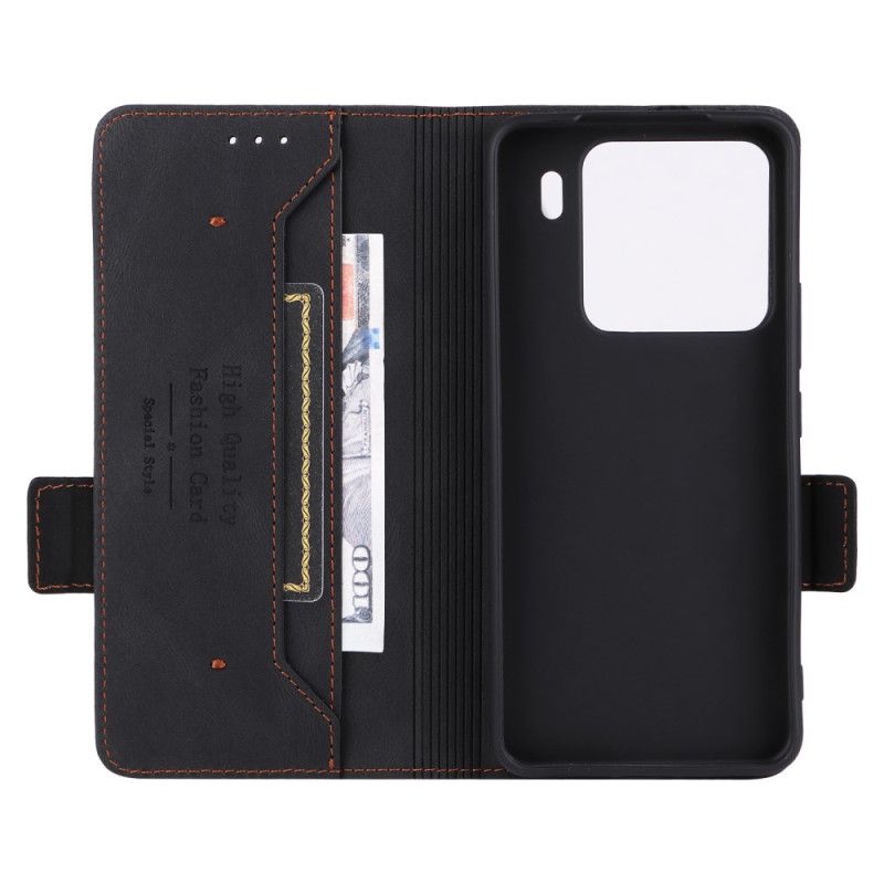 Flip Cover Xiaomi 15 Pung Med Metallisk Dekoration