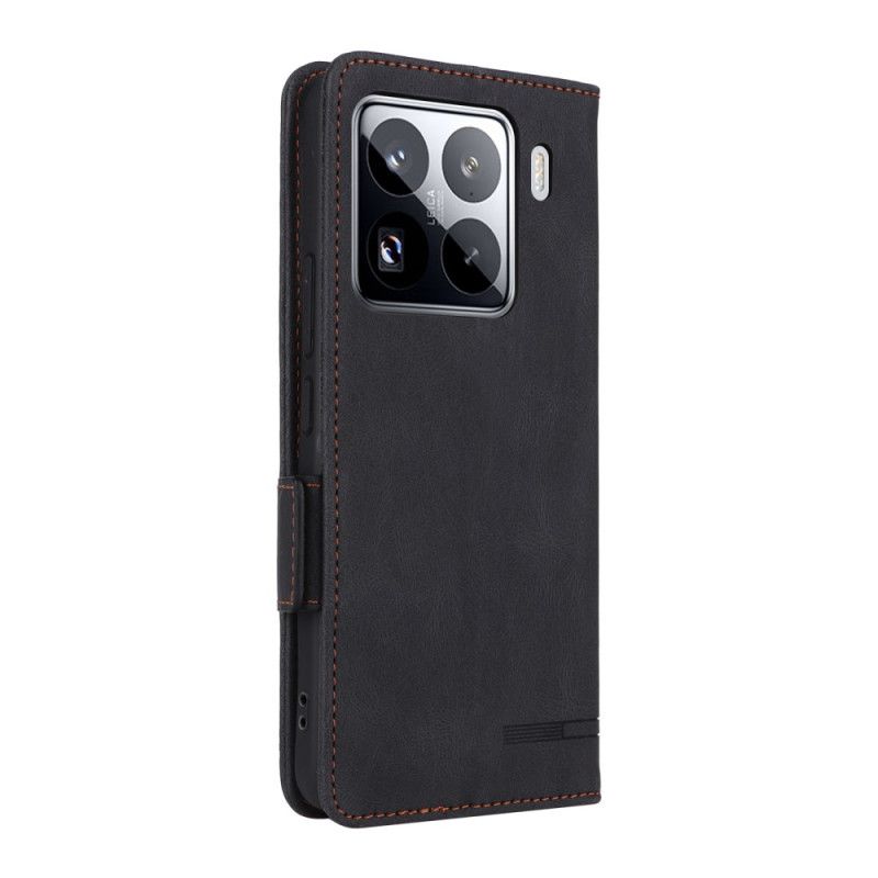 Flip Cover Xiaomi 15 Pung Med Metallisk Dekoration