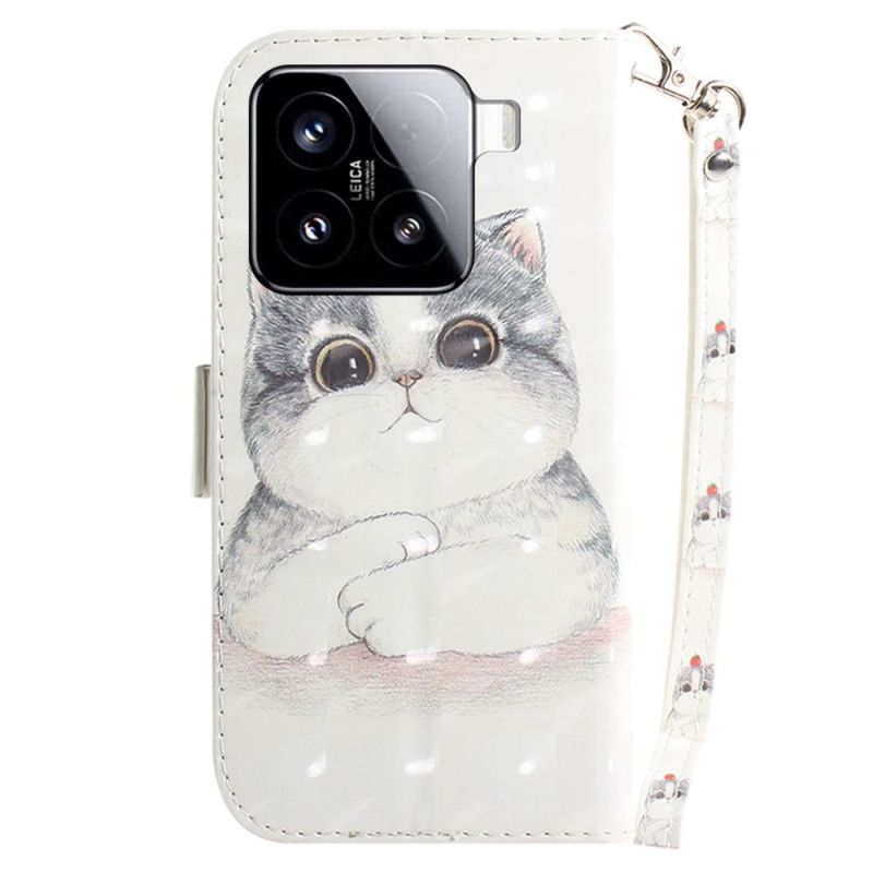 Flip Cover Xiaomi 15 Sød Kat