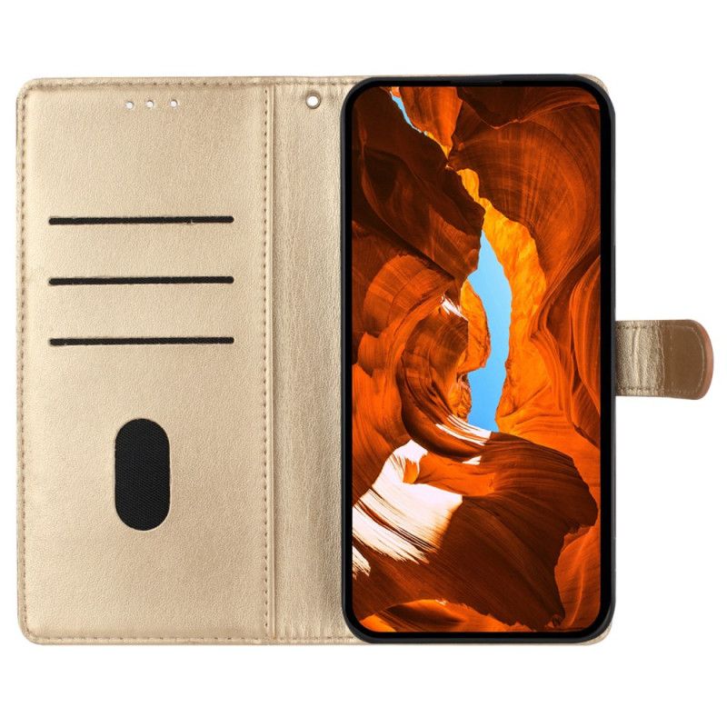Flip Cover Xiaomi 15 Sommerfugle Og Blomster
