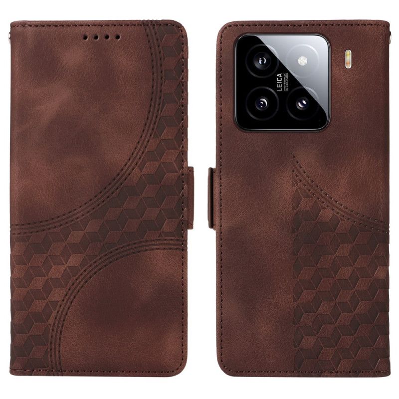 Flip Cover Xiaomi 15 Stjernemønster