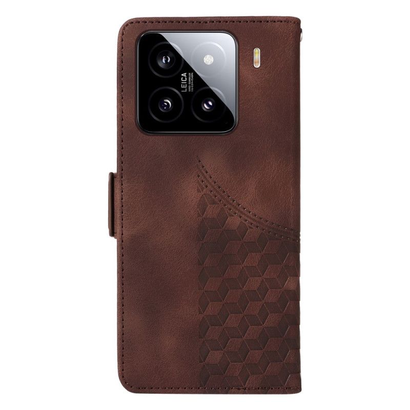 Flip Cover Xiaomi 15 Stjernemønster