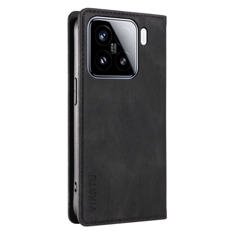 Flip Cover Xiaomi 15 Yikatu Ruskindseffekt