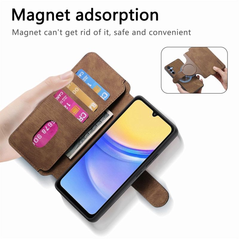 Læder Cover Xiaomi 15 Telefon Etui Aftageligt Etui Caseneo