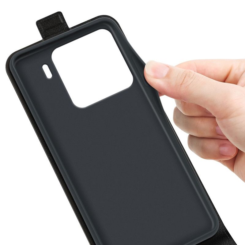 Læder Cover Xiaomi 15 Telefon Etui Lodret Flipcover