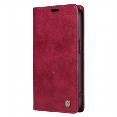 Læder Cover Xiaomi 15 Yikatu Vintage Stil