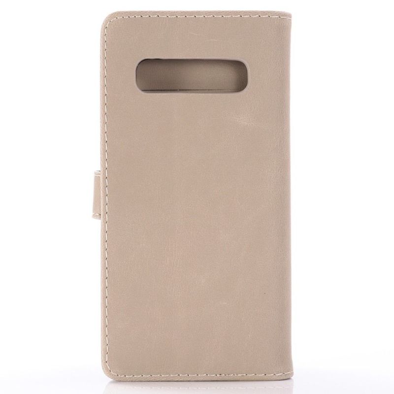 Etui Samsung Galaxy S10 Plus Retro Kunstlæder