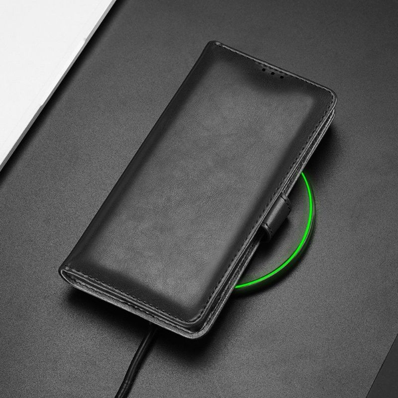 Læder Cover Samsung Galaxy S10 Plus Original Kado Lædereffektserie