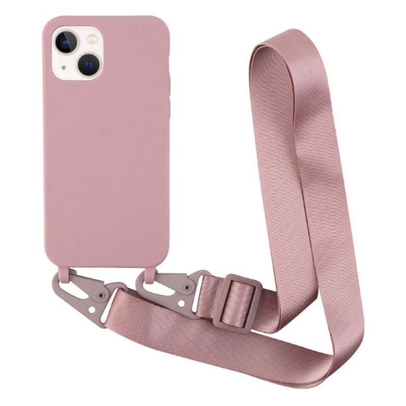 Cover iPhone 13 Mini Beskyttelsessæt Beskyttelse Med Snor