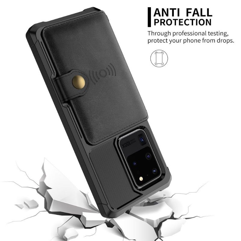 Mobilcover Samsung Galaxy S20 Ultra Original Lædereffekt Kortholder