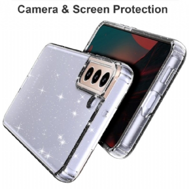 Cover Samsung Galaxy S22 5G Glitrende Pailletter