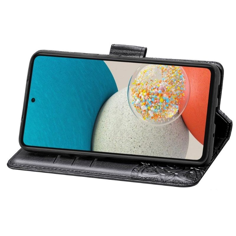 Flip Cover Samsung Galaxy A53 5G Relief Sommerfugl