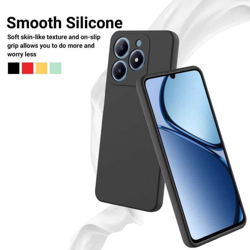 Cover Realme C61 Telefon Etui Flydende Silikone Rem