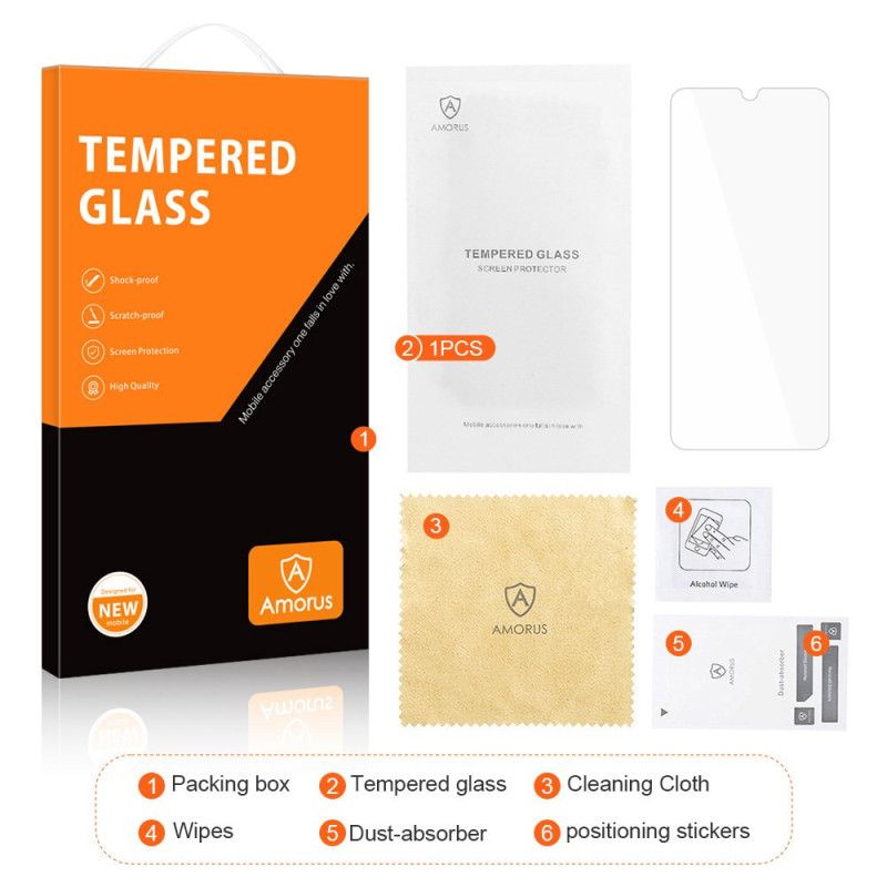 Hærdet Glasskærmbeskytter Til Realme Note 60x / C63 / C61