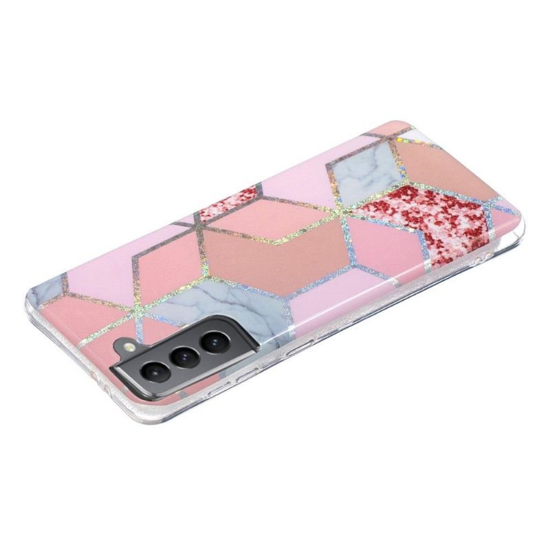 Cover Samsung Galaxy S21 FE Silikonegeometri