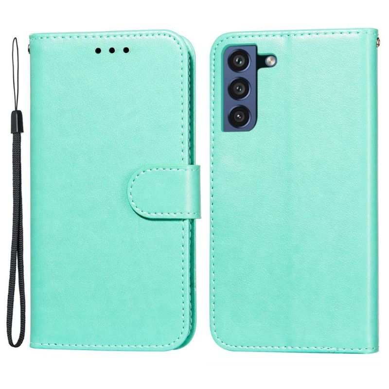 Flip Cover Samsung Galaxy S21 FE Læder Cover Klapkortholder