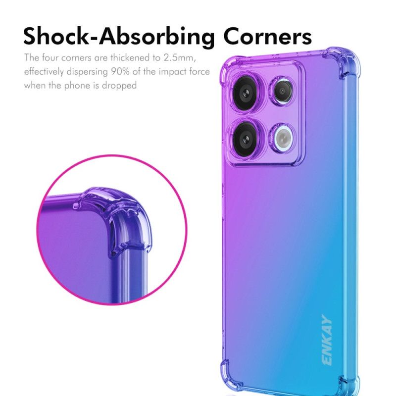 Cover Xiaomi Redmi Note 14s Telefon Etui Enkay Gradient