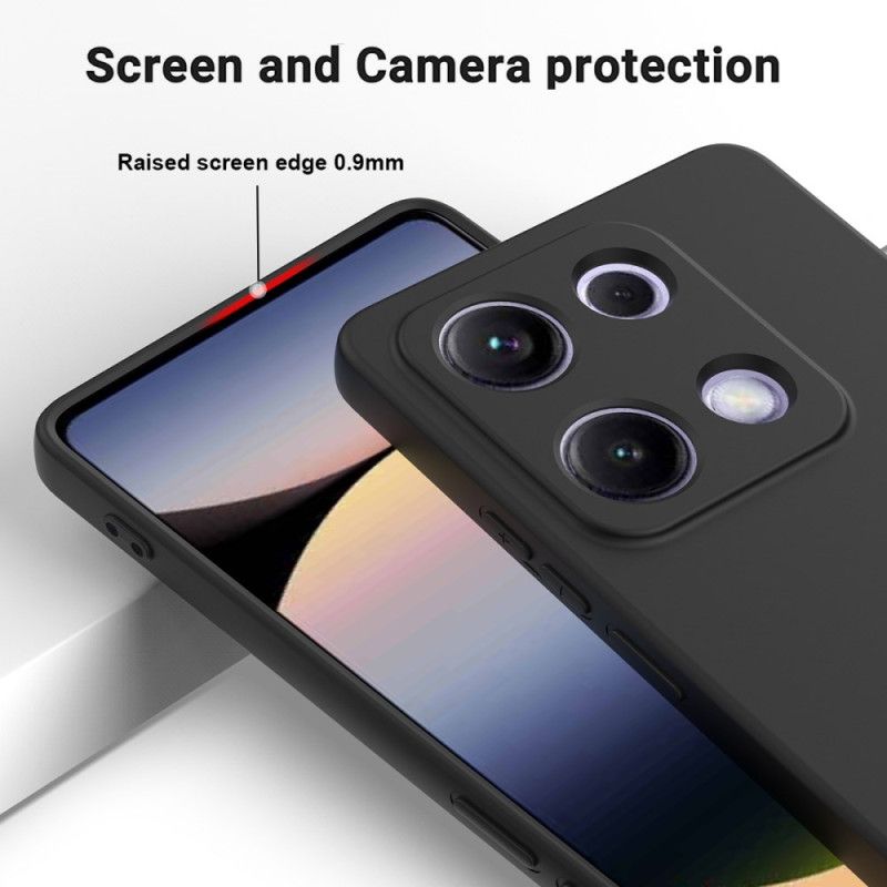 Cover Xiaomi Redmi Note 14s Telefon Etui Flydende Silikone Rem