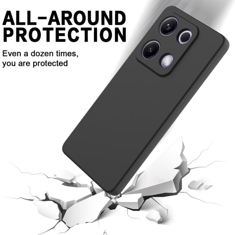 Cover Xiaomi Redmi Note 14s Telefon Etui Flydende Silikone Rem