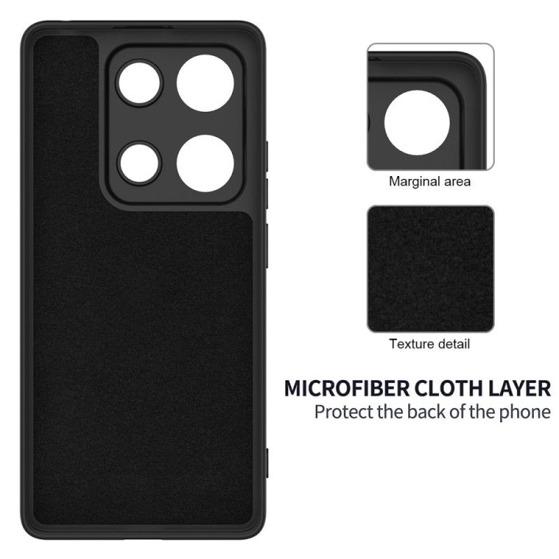 Cover Xiaomi Redmi Note 14s Telefon Etui Flydende Silikone Rem