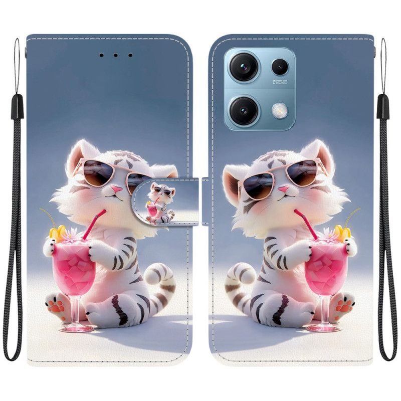 Flip Cover Til Xiaomi Redmi Note 14s Tigerprint