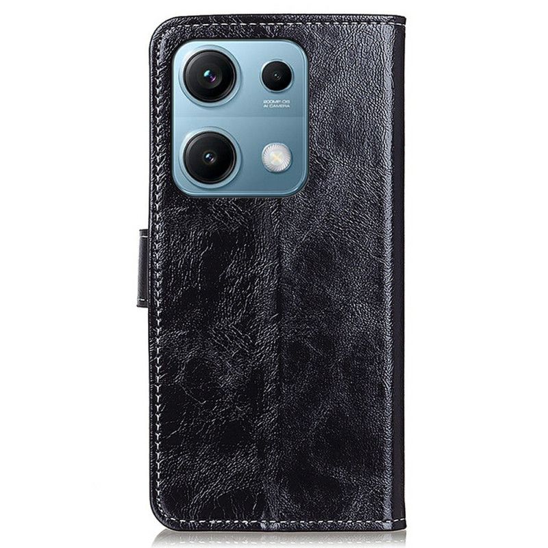 Flip Cover Xiaomi Redmi Note 14s Blankt Kunstlæder