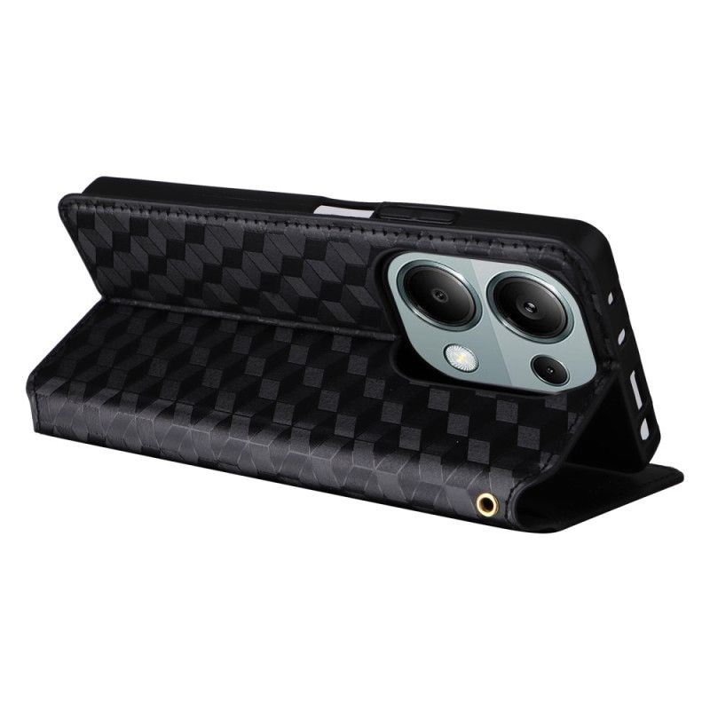 Flip Cover Xiaomi Redmi Note 14s Diamantmønster