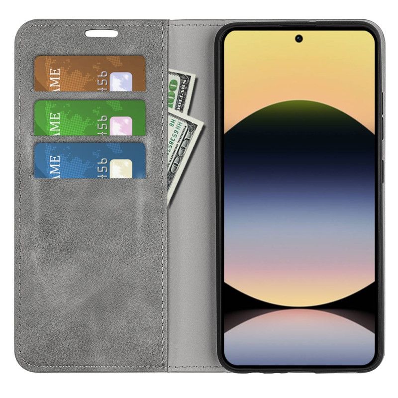 Flip Cover Xiaomi Redmi Note 14s Læderstil