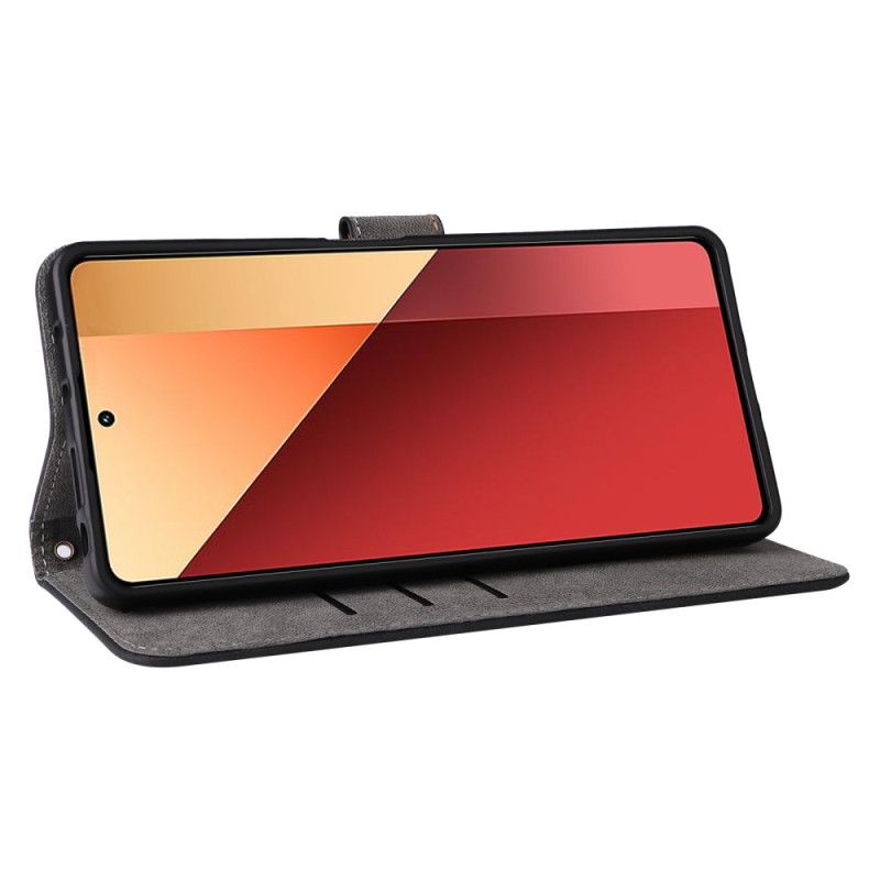 Flip Cover Xiaomi Redmi Note 14s Med Håndledsrem Og Rfid-beskyttelse