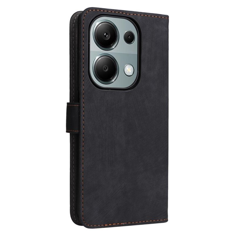 Flip Cover Xiaomi Redmi Note 14s Med Håndledsrem Og Rfid-beskyttelse