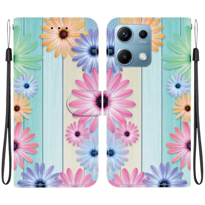 Flip Cover Xiaomi Redmi Note 14s Solsikkemønster