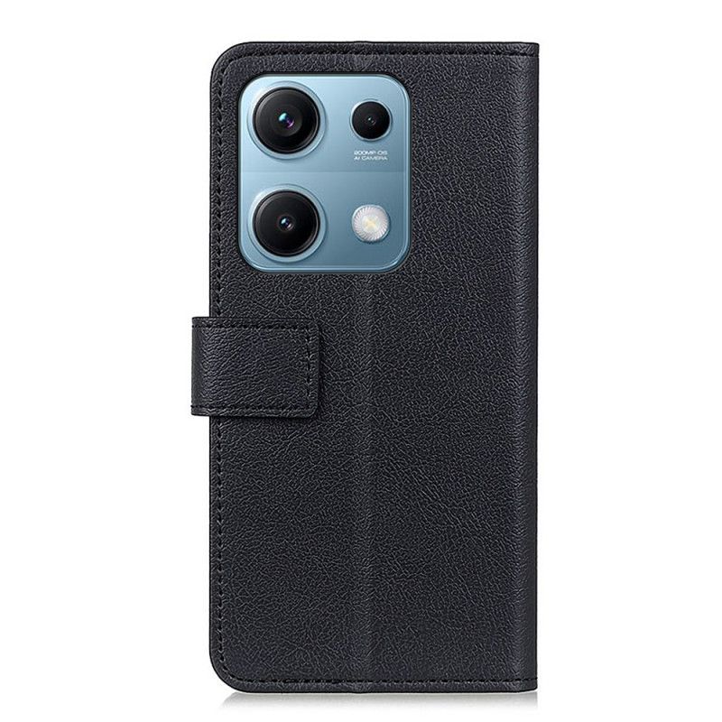 Læder Cover Xiaomi Redmi Note 14s Klassisk