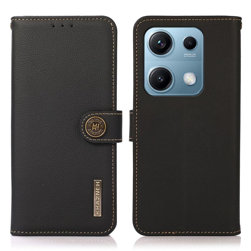 Læder Cover Xiaomi Redmi Note 14s Telefon Etui Khazneh Læder