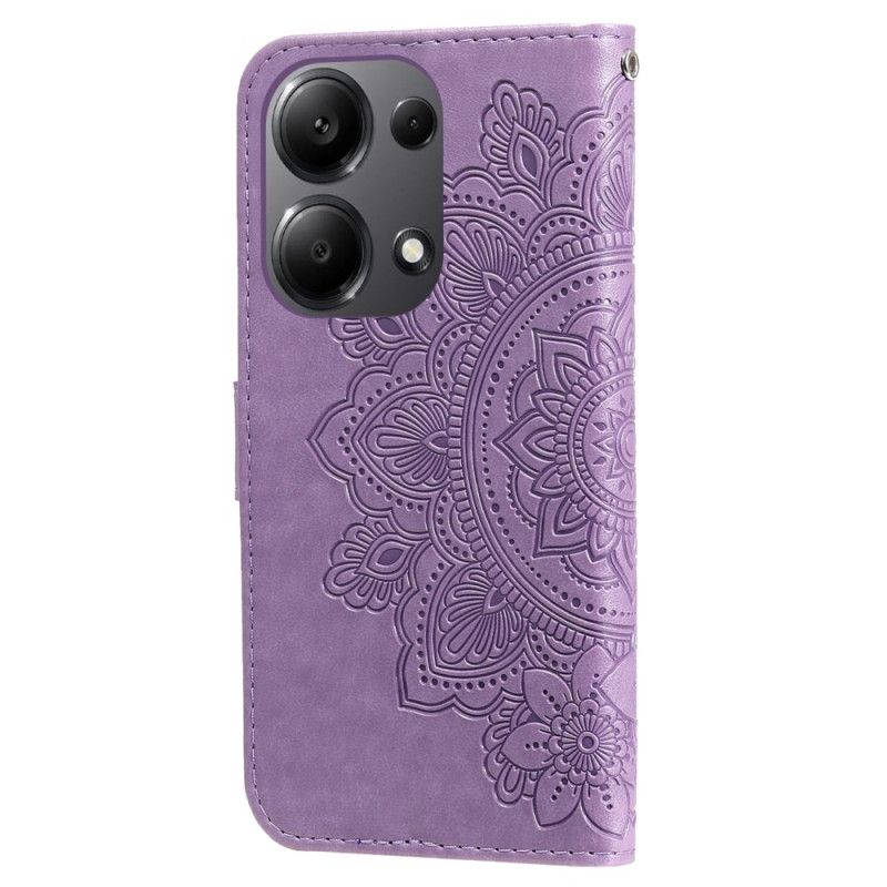 Læder Cover Xiaomi Redmi Note 14s Telefon Etui Mandala-print