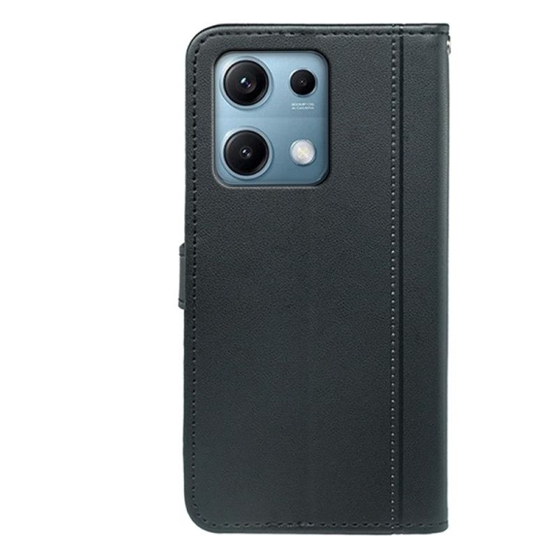 Læder Cover Xiaomi Redmi Note 14s Telefon Etui Remkant